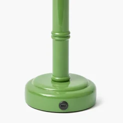 Green Leonora Lacquer Rechargeable Lamp