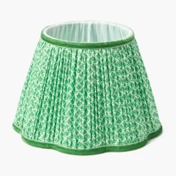 Green Lotus Lampshade (22cm)