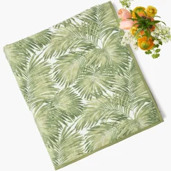Green Palm Tablecloth