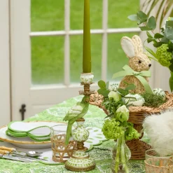 Green Parrot Candle Set
