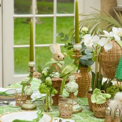 Green Parrot Candle Set