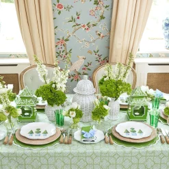 Green Positano Glasses (Set of 4)