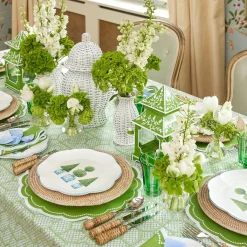 Green Positano Glasses (Set of 4)