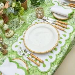 Green Skye Tablecloth