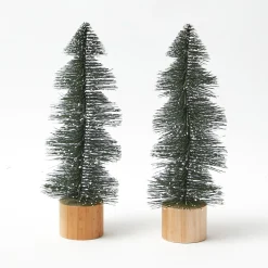 Green Swirl Tree (Set of 3)