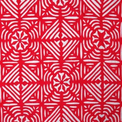 Gretel Applique Red Tablecloth