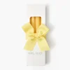 Handmade Soft Yellow Candles (Set of 8)