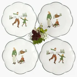 Hansel & Gretel Dinner Plates (Set of 4)
