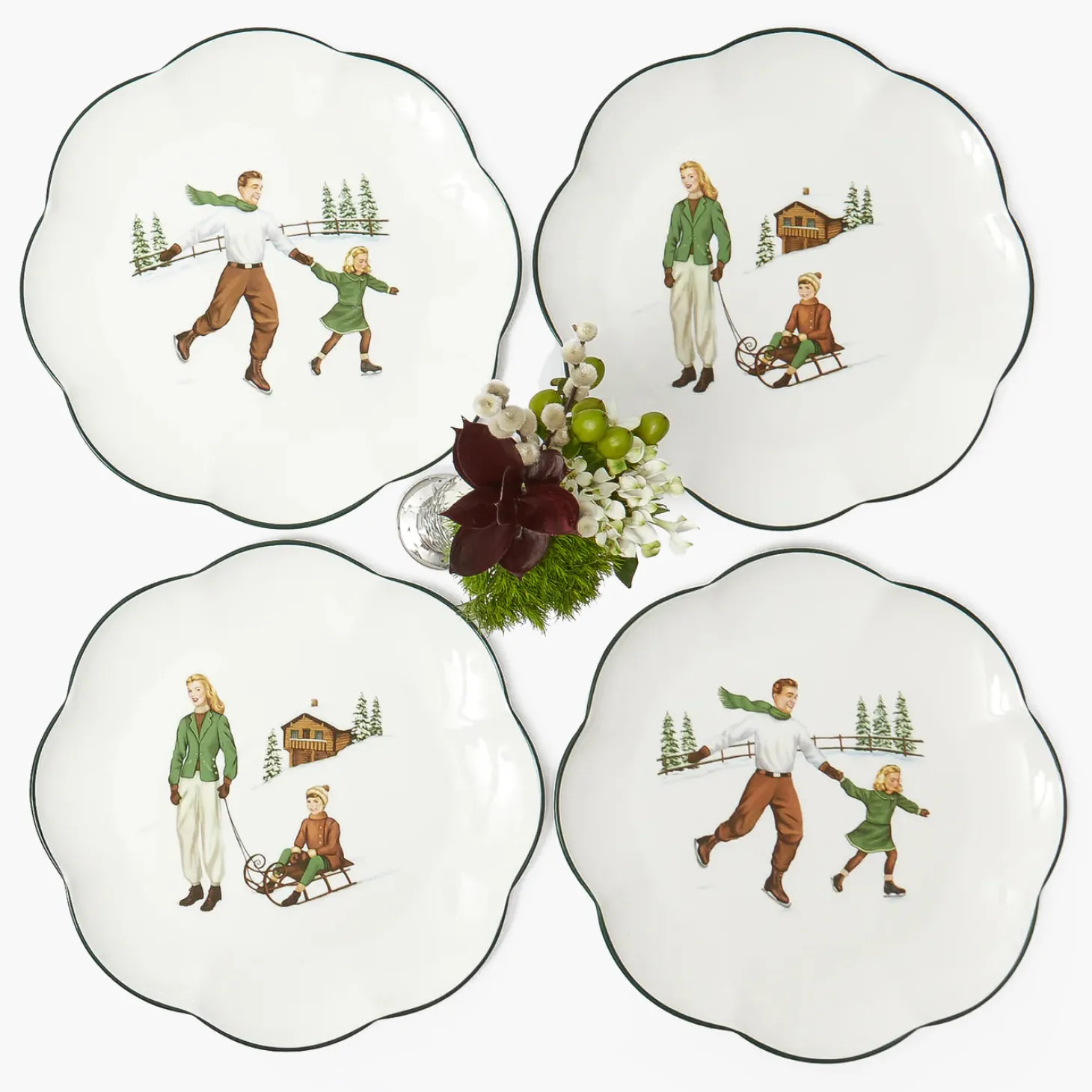 Hansel & Gretel Dinner Plates (Set of 4)