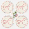 Harley's Bow Dinner & Starter Plates (Set of 8)
