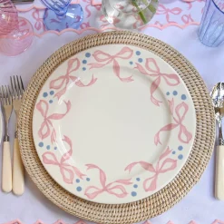 Harley's Bow Dinner Plates (Set of 4)