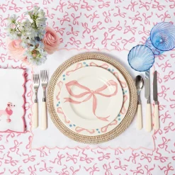 Harley's Bow Dinner Plates (Set of 4)