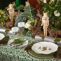 Heidi & Hans Skier Dinner Plate  (Set of 4)