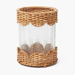 Helena Rattan Hurricane Lantern
