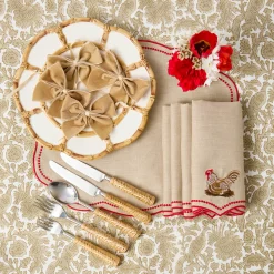 Henrietta Hen Linen Napkins (Set of 4)