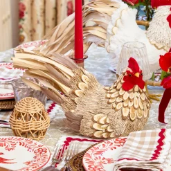 Henrietta the Brown Hen (Pair) - 21cm