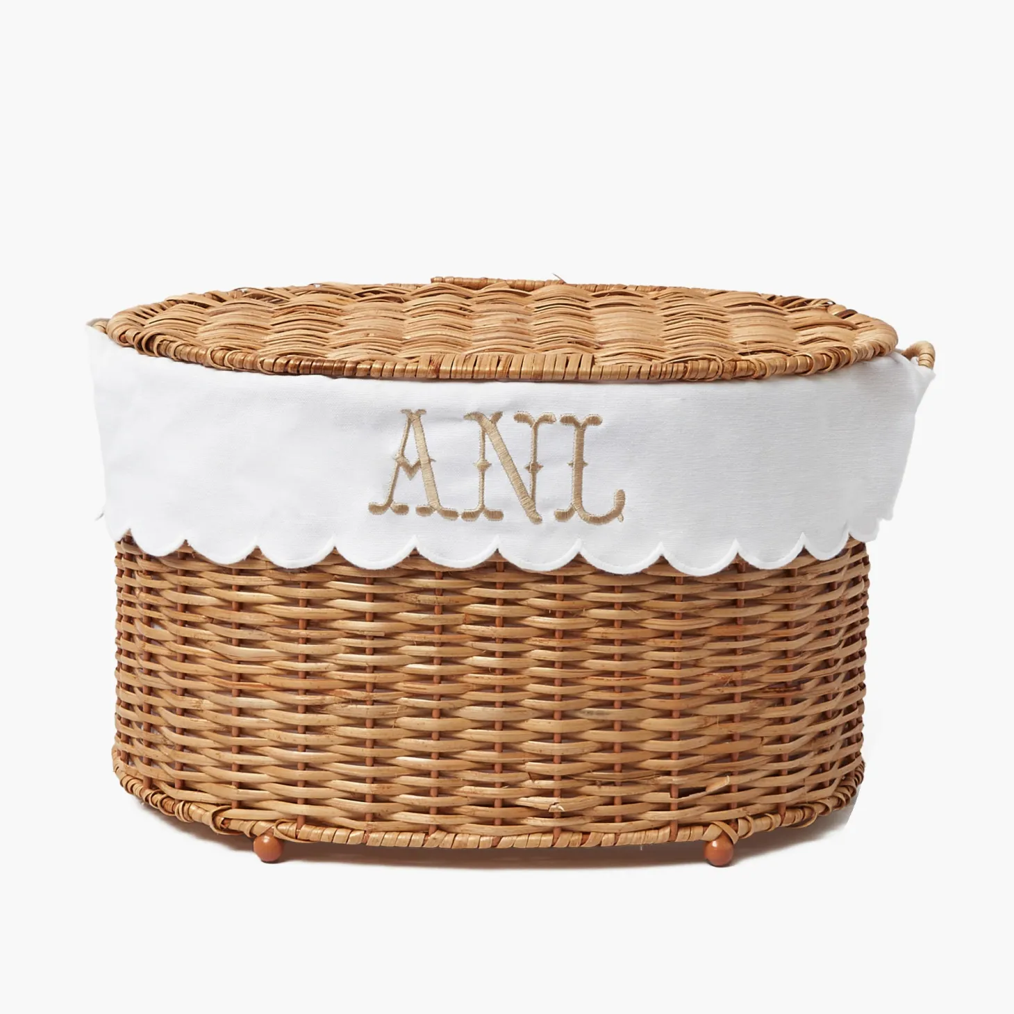Isabella Rattan Basket (Small)