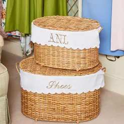 Isabella Rattan Basket (Small)