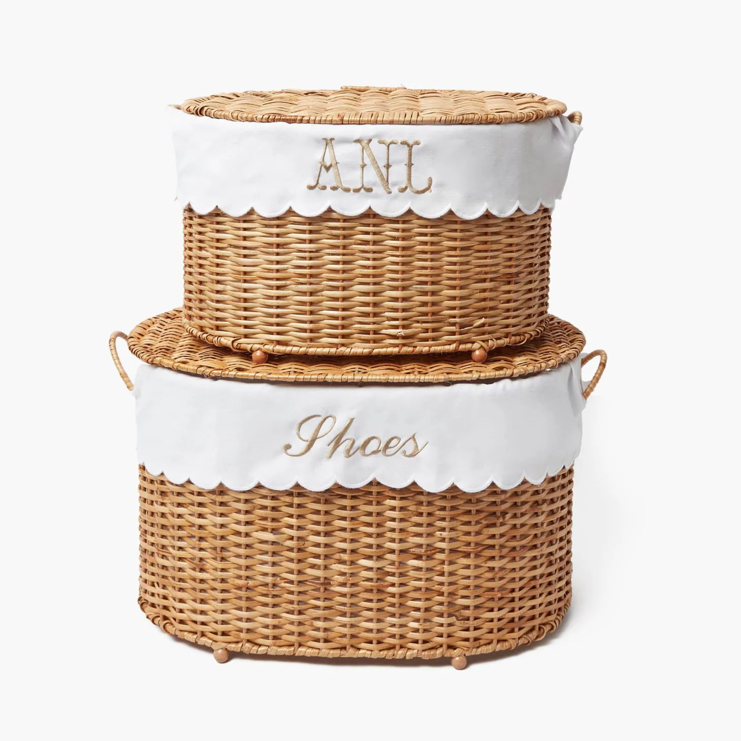 Isabella Rattan Basket (Small)