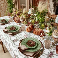 Isabella Taupe & Chocolate Napkins (Set of 4)