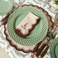 Isabella Taupe & Chocolate Placemats (Set of 4)