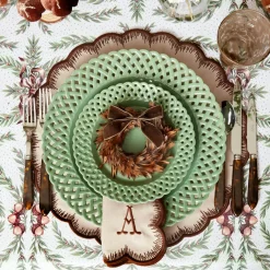 Isabella Taupe & Chocolate Placemats (Set of 4)