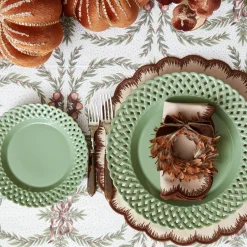 Isabella Taupe & Chocolate Placemats (Set of 4)