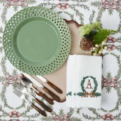 Isabella Taupe & Chocolate Placemats (Set of 4)