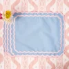 Isla Blue & Pink Placemats (Set of 4)