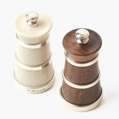 Ivorine & Rosewood Salt & Pepper Set