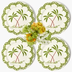 Jardin de Palmier Dinner Plates (Set of 4)