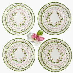 Josephine Garland Dinner & Starter Plates (Set of 8)