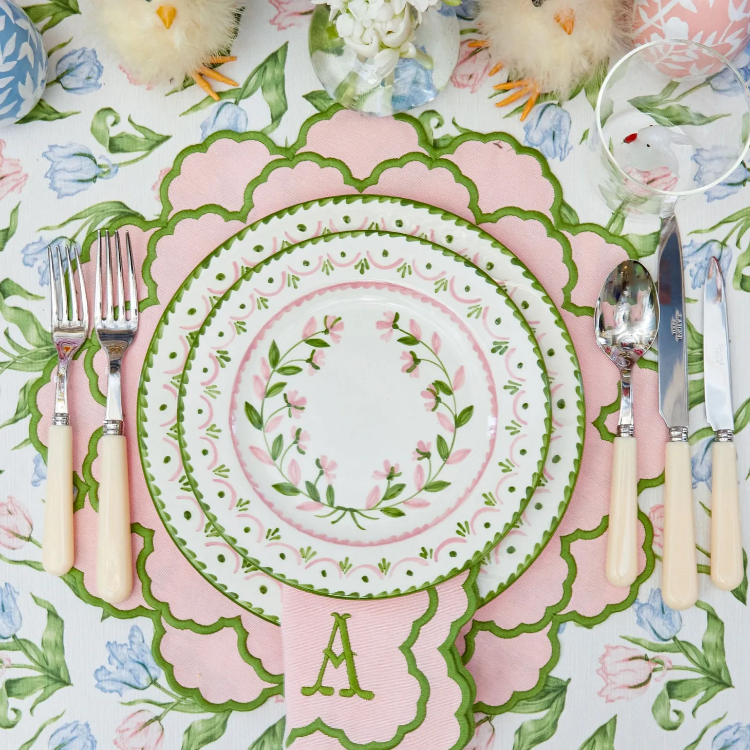 Josephine Garland Dinner & Starter Plates (Set of 8)