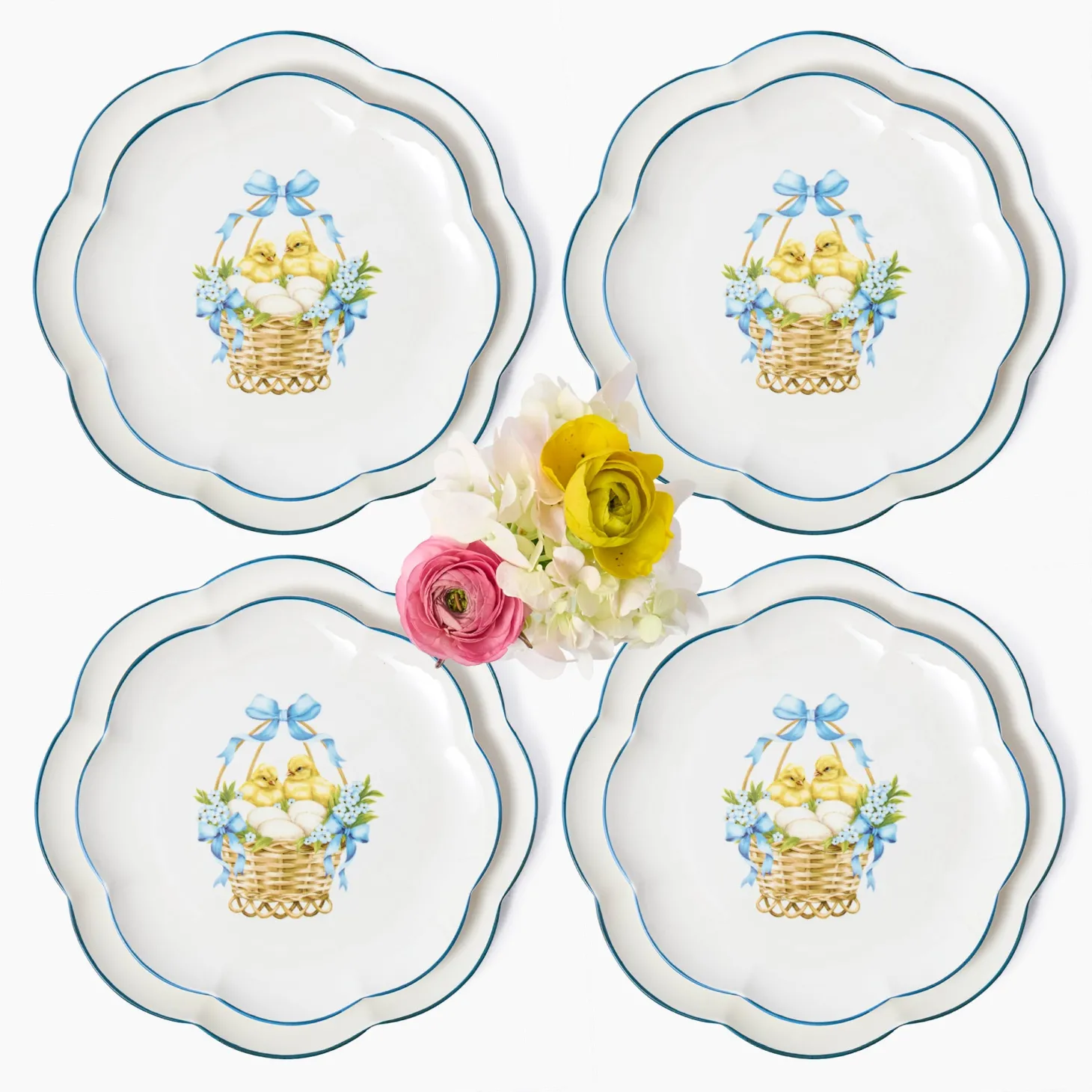 Joy of Easter Dinner & Starter Plates (Set of 8)