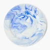 Julia Blue Marbled Dinner Plate