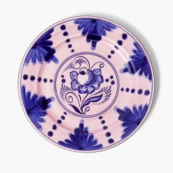 Kamari Pink & Blue Dinner Plate