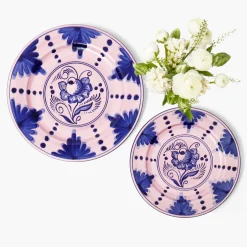Kamari Pink & Blue Starter Plate