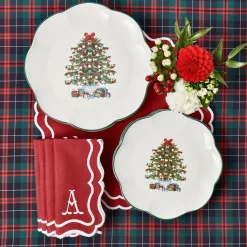 Katherine Berry Red Napkins (Set of 4)