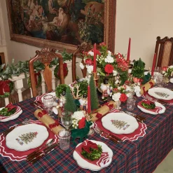 Katherine Berry Red Placemats & Napkins (Set of 4)