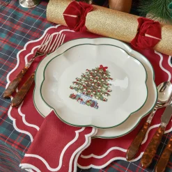 Katherine Berry Red Placemats & Napkins (Set of 4)