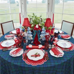 Katherine Berry Red Placemats & Napkins (Set of 4)