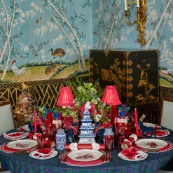 Katherine Berry Red Placemats & Napkins (Set of 4)