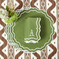 Katherine Green Napkins (Set of 4)