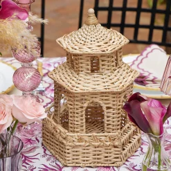 Kira Rattan Pagoda Lantern