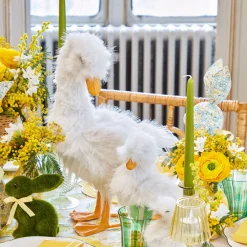 Large Fluffy Geese (Pair)