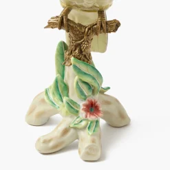 Large Pink Cockatoo Candle Holder