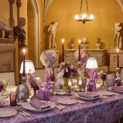 Lilac Lotus Lampshade (18cm)