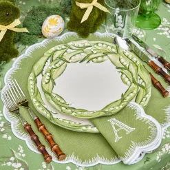Lily of the Valley Dinner & Starter Plates (Set of 4)