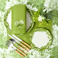 Lily of the Valley Dinner & Starter Plates (Set of 4)