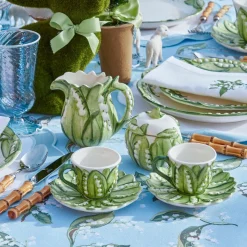 Lily of the Valley Espresso Cup & Saucer
